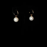 Pippa Round Pearl Earrings