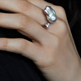Aveline Sparkle Silver Ring